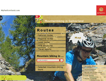 Tablet Screenshot of bikeland.myswitzerland.com